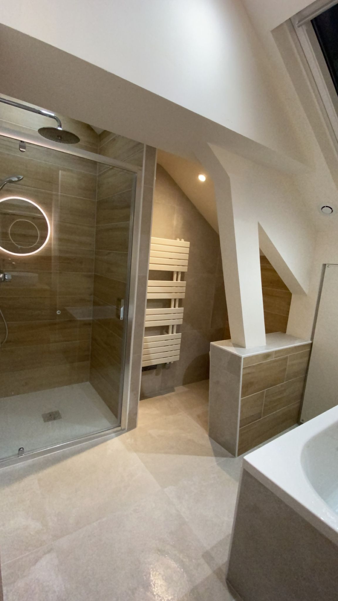 Rénovation plomberie salle de bain terminée